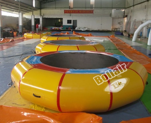 Summer sport inflatable water trampoline float