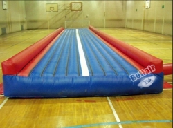 Qualified drop stitch inflatable air track