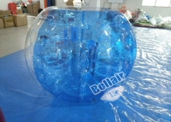 Outdoor Sports Games Inflatable Bubble Soccer,Inflatable Bumper Ball Half Blue