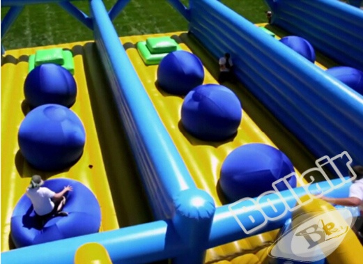 Cool inflatable wipeout