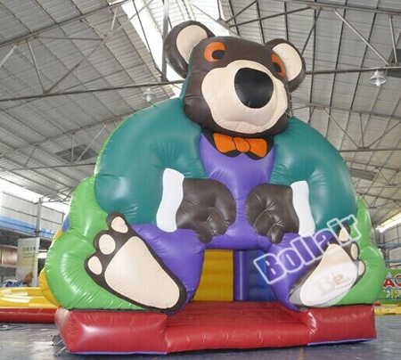 Giant bear inflatable bouncer