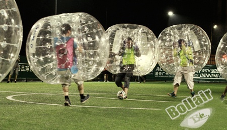 Games Kids Inflatable Bubble Football Heat sealing