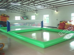 Water Park Inflatable Water Field,Inflatable Volleyball Court