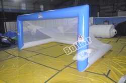 Hot welding inflatable water polo goal