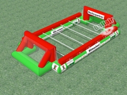 Competition inflatable football field