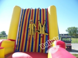 Hot sale inflatable velcro wall