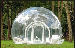 PVC camping inflatable bubble tent
