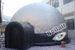 Inflatable Projection Tent without light leak