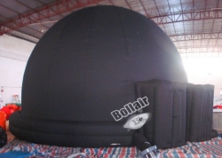 6m black water proof nylon material inflatable astronomical tents for outdoor