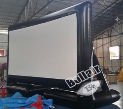 Big air tight seal inflatable movie screen