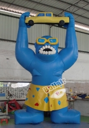 Custom inflatable kingkong,inflatable cartoon for advertising