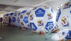 Custom advertising inflatable helium balloon