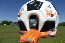 Hot sale inflatable soccer bounce house
