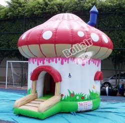 Used commercial mushroom inflatable bouncer