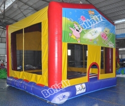 Cheap cartoon theme inflatable bouncers for sale