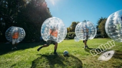 Professional 0.8mm-1.0mm PVC Inflatable Bubble Ball Soccer With CE