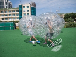 Outdoor inflatable bumper ball