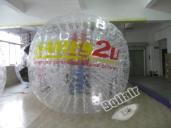 Football inflatable body zorb ball