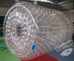 Indoor or outdoor inflatable roller wheel